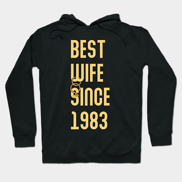 1983 Wedding Anniversary Gifts for Her Cute Couples Matching Hoodie by Kawaii_Tees